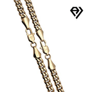 Aria LUX 6mm Cuban Chain With Medium Crucifix Pendent