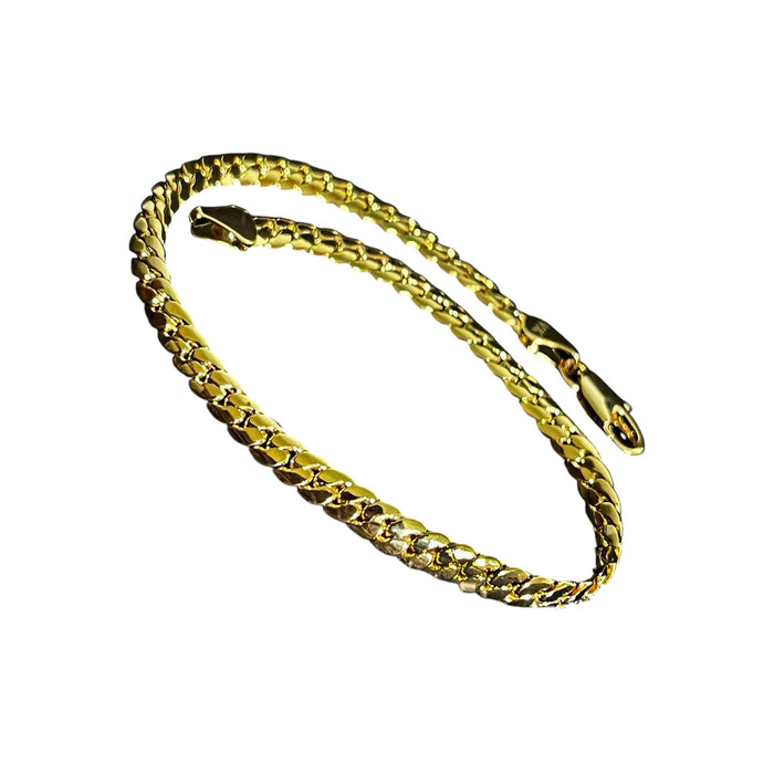 14K Bonded Gold Miami Cuban Bracelet