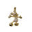 14K Bonded Gold Mickey Mouse Charm