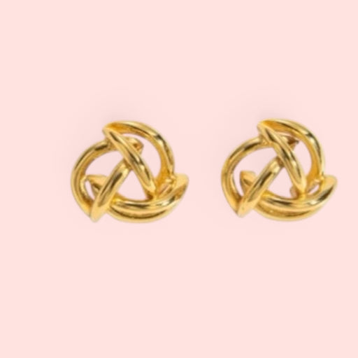 14k Gold Plated Artsy Ear Rings