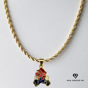 Chain With Mario Pendant