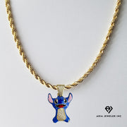 Chain With Stitch Pendant