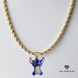 Chain With Stitch Pendant