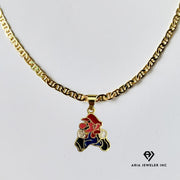 Chain With Mario Pendant