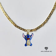 Chain With Stitch Pendant