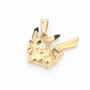Aria LUX 2mm/4mm Rope Chain With Pokemon Pikachu Pendant