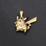 Chain with Pokemon Pikachu Pendant