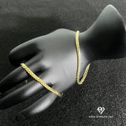 14K Bonded Gold Miami Cuban Bracelet