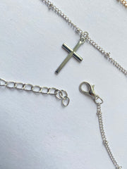 Silver + Gold crosses  P30