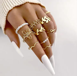 Fashion Rings Assorted 20 PC Set, Real Fashion Rings, P30