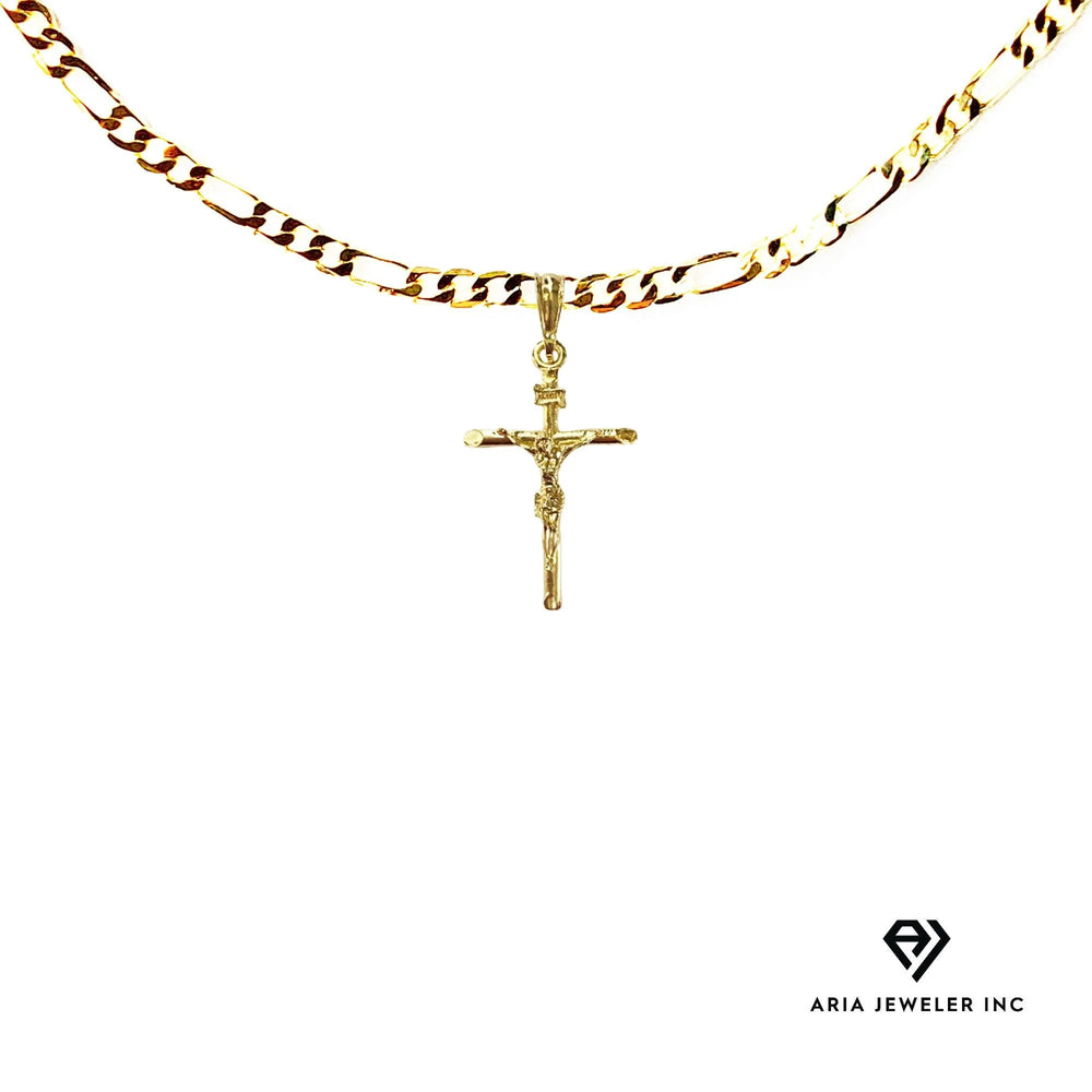 Chain with Small Gold Crucifix