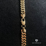 14K Bonded Gold Miami Cuban Bracelet