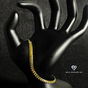 14K Bonded Gold Miami Cuban Bracelet