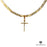 Chain with Gold Cross Pendant