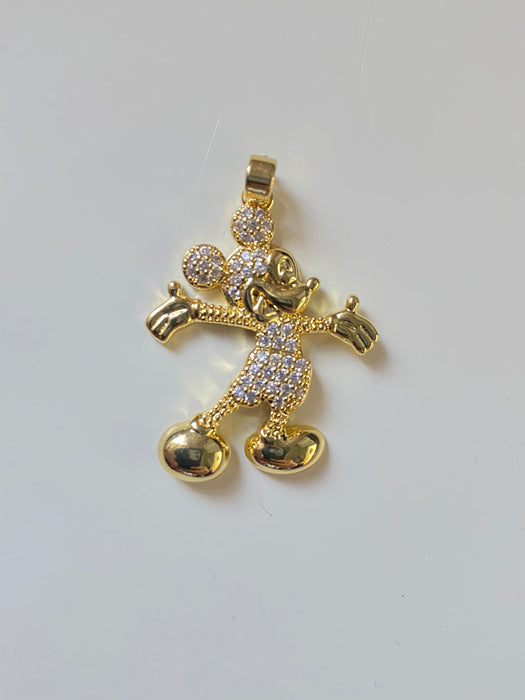 14K Bonded Gold Mickey Mouse Charm