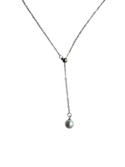 Silver + Gold Pearl Necklaces  P30