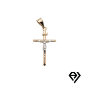 Chain with Gold Cross Pendant