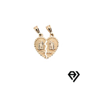 Chain with Gold Te Amo Heart