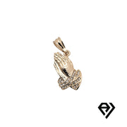 Chain with Praying Hands Pendant