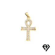 Chain with Gold Ankh Pendent