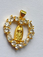 St. Mary Stone Pendant P30