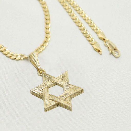 Cuban with Gold Star of David