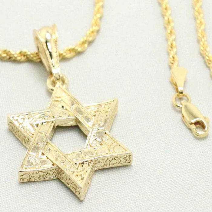 Rope with Gold Star of David