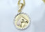 14k Vermeil  gold plated Rope Necklace with Horse Head Pendant Valentine Day Gift for Women & Men,  gold plated Rope Necklace by Aria Jeweler