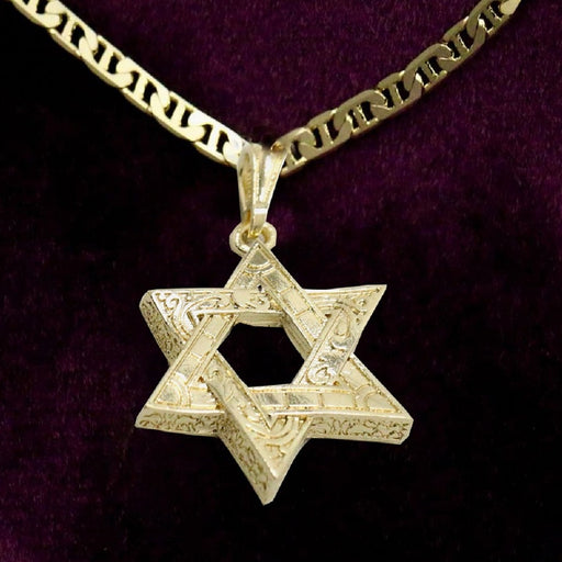 Mariner with Gold Star of David