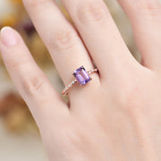Amethyst Gemstone Ring