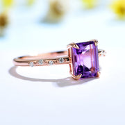 Amethyst Gemstone Ring