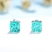 Tourmaline Gemstone Stud Earrings