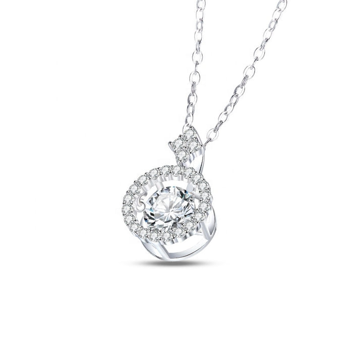 Moissanite Pendant Necklace