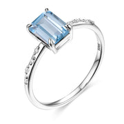 Amethyst Gemstone Ring