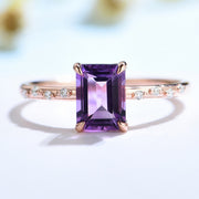 Amethyst Gemstone Ring