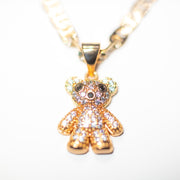Chain with Gold Teddy Bear