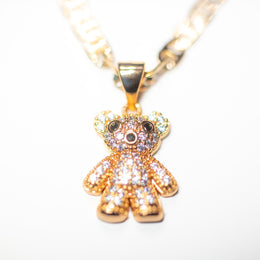 Chain with Gold Teddy Bear