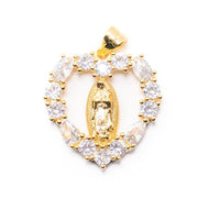 Gold St. Mary (charm only)