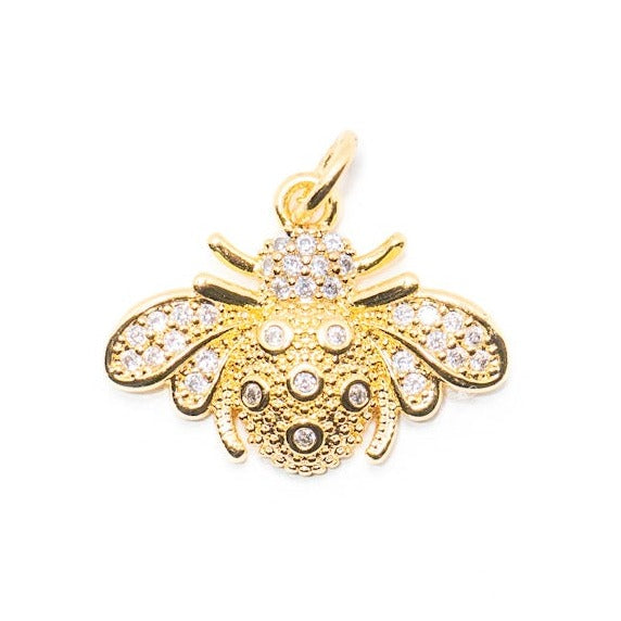Gold Gucci Bee (charm only)