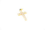 Gold cross (charm only)
