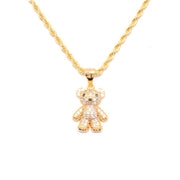 Chain with Bear Pendant