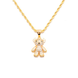 Chain with Bear Pendant