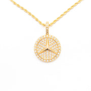 Chain with Mercedes Pendant