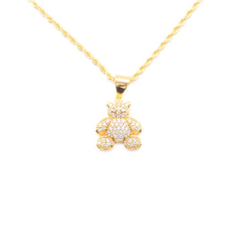 Chain with Teddy Bear Pendant