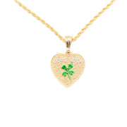 Chain with Lucky Shamrock Pendant