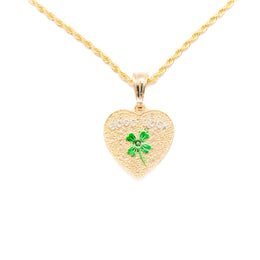 Chain with Lucky Shamrock Pendant