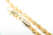 Chain with Rhombus Diamond Pendant