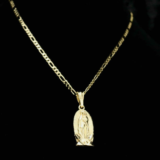 Figaro chain with saint mary charm