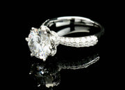 3ct Moissanite Vintage Ring