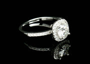 2.0Ct Moissanite Ring